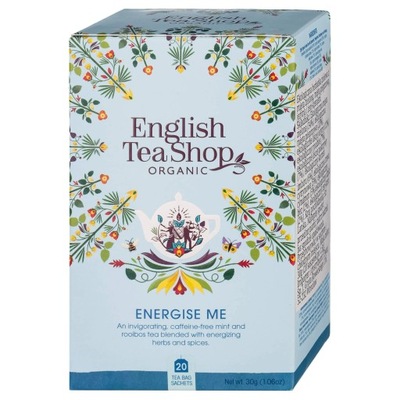 Herbatka Energise Me BIO 30g English Tea Shop