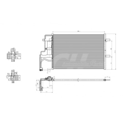 КОНДЕНСАТОР, КОНДИЦИОНЕР HART 606 113