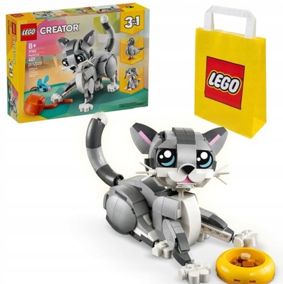 LEGO Creator Psotny kot 31163 + Torba prezentowa LEGO!