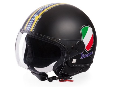 VESPA Kask Otwarty V-Stripes Black S