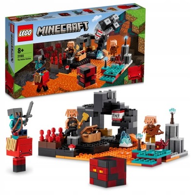 klocki LEGO MINECRAFT walka w ognistym Netherze