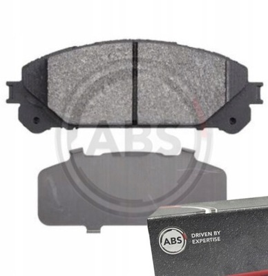 A.b.s. 37844 набор тормозных колодок тормозных, тормоза дисковые фото №1