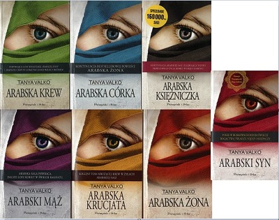 7x Tanya Valko : Arabska księżniczka, Arabska cróka, Arabska krew ...