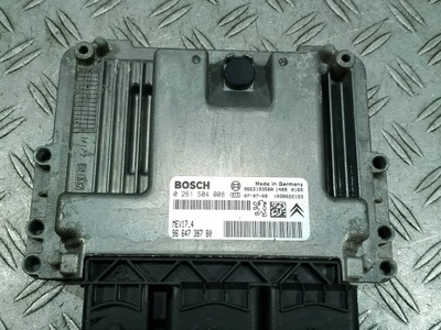 KOMPUTER, UNIDAD DE CONTROL PEUGEOT 207 9664738780 0261S04008 1.4 16V VVTI  