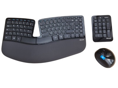 Zestaw Microsoft Sculpt Ergonomic Desktop Mysz + Klawiatura QWERTZ