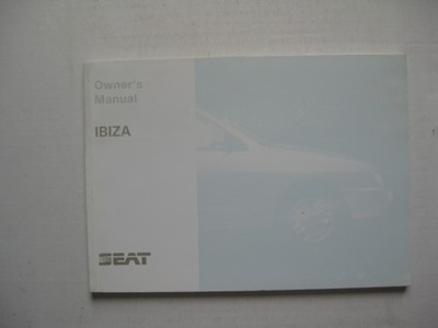 SEAT IBIZA II LIBRO MANTENIMIENTO SEAT IBIZA 6K 93-99  