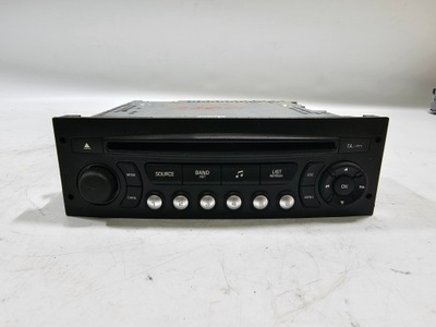 RADIO CD GROTUVAS SU RADIJO IMTUVU PEUGEOT CITROEN #2260 