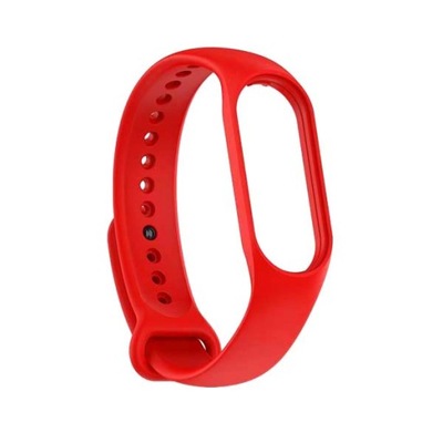 OPASKA DO ZEGARKA XIAOMI MI BAND 7 CZERWONA SILIKONOWA PASEK