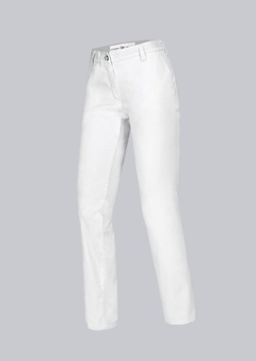 PANTALONES ROBOCZE DAMSKIE COLOR BLANCO BP 1734-130-0021-34S  