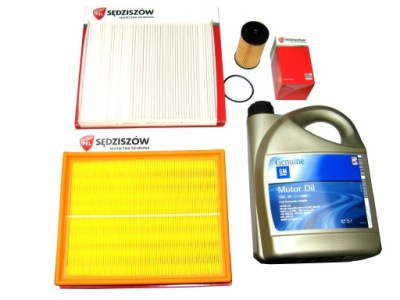 Масло 5w30 фильтры opel astra h 1.6 116 km фото №1