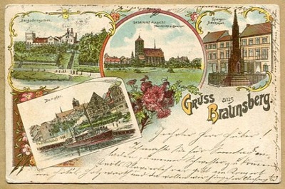 BRANIEWO :: Gruss aus BRAUNSBERG - 1903