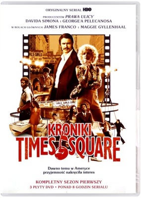 KRONIKI TIMES SQUARE SEZON 1 (3DVD)