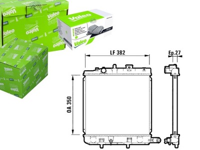 RADUADOR DEL MOTOR VALEO MZ2139 25663 PL060488  