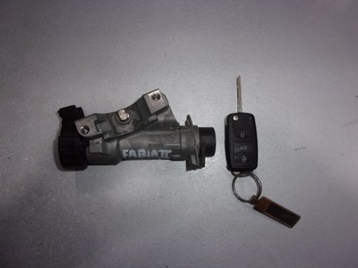 Замок запалювання skoda fabia ii lift 6r0906851d фото №1