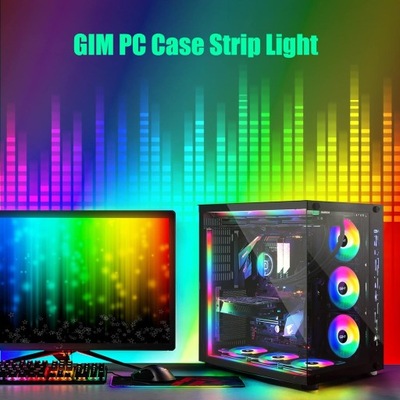 Listwa oświetleniowa do obudowy PC RGB, 30 cm