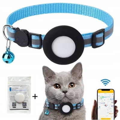 OBROŻA LOKALIZATOR GPS DLA KOTA ZAPOBIEGA UTRACIE BLUETOOTH