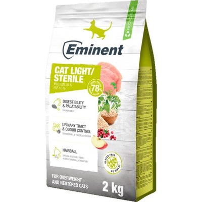Eminent Cat Premium Light/Sterile 30/10 2kg
