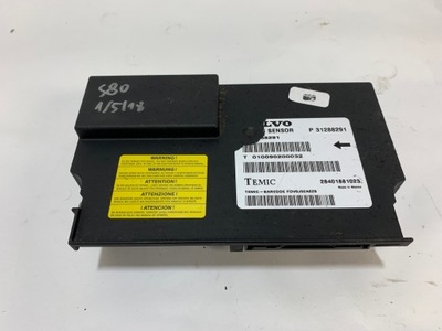Volvo s80 модуль подушок подушка безпеки 31288291 фото №1
