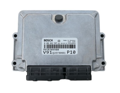 Блок управления fiat ducato 2.8 0281010931 1336825080 фото №1