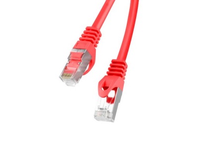 Patchcord Lanberg Ftp Kat.6 0,5M Czerwony