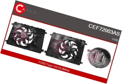 Ford cef72003as двигун електричний, вентилятор радіатора фото №1