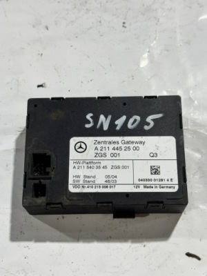 Блок керування модуль шлюз mercedes-benz w211 a2114452500 фото №1