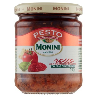 MONINI SOS PESTO ROSSO 190G