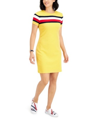 Damska sukienka Tommy Hilfiger w kolorze żółtym XS