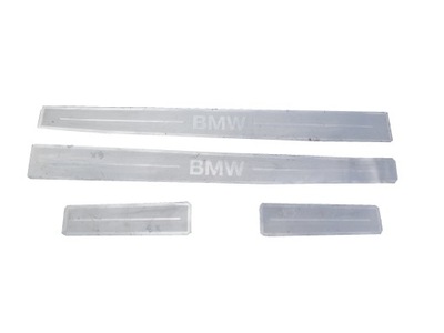 Захист накладки порогові aluminiowe bmw x3 e83 фото №1