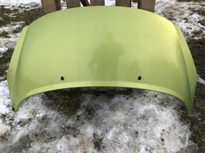 Peugeot 207 капот крышка зелёный kar фото №1