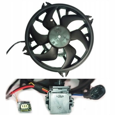 VENTILADOR DEL RADIADOR PEUGEOT SW 407 2.0 16V  