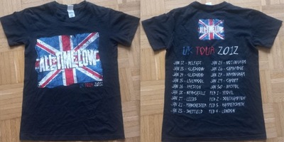 ALL TIME LOW - UK Tour 2012 koszulka S