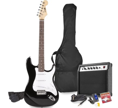 Zestaw Gitarowy MAX Gigkit Black (P)
