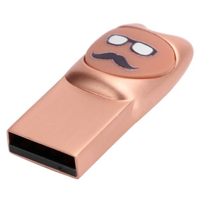 U Disk Cartoon Wąsy Wzór Pamięć USB Pamięć