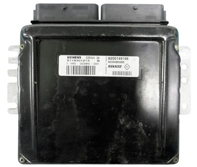 Блок управления двигателя renault kangoo 1.6 s118301213b 8200149196 + программирование фото №1