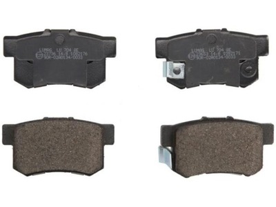 PADS BRAKE REAR BRECK 23652 00 704 00  