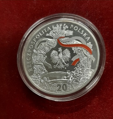 moneta 20zł 2004r DOŻYNKI