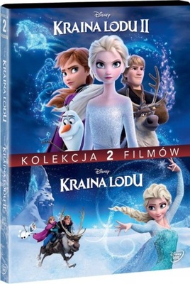 KRAINA LODU część 1, 2 - Disney [2 DVD]