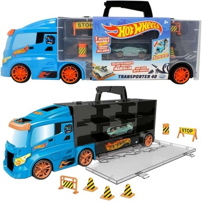 OUTLET HOT WHEELS TRANSPORTER AUTEK WYŚCIGOWY