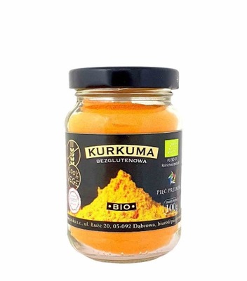 KURKUMA MIELONA BEZGLUTENOWA BIO 100 g