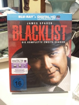 James Spader The Blacklist Sezon 2 BLU-RAY EN/DE
