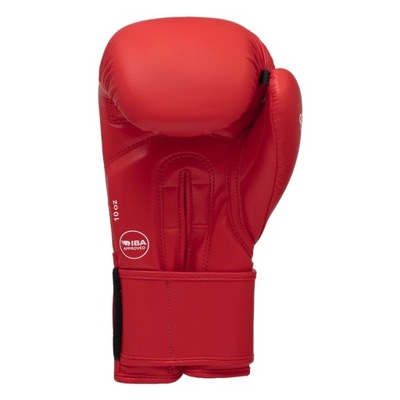 Rękawice bokserskie czerwone Adidas IBA