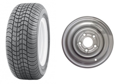 RUEDA REMOLQUE AFUSTE P823 195/50B10 195/50R10 6.00X10 5X112 LLANTA + NEUMÁTICO  