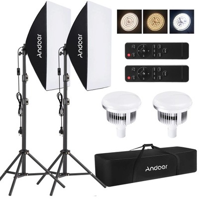 Andoer Studio Photography Light kit Softbox