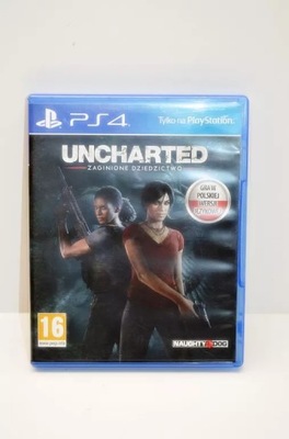 UNCHARTED ZAGINIONE DZIEDZICTWO PS4