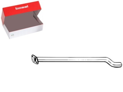 Труба вихлопна середина ford kuga i 2.0d 03.08-11.12 bosal фото №1