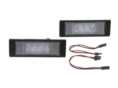 Ліхтарі номерного знака led bmw e81 e87 f20 комплект led фото №1
