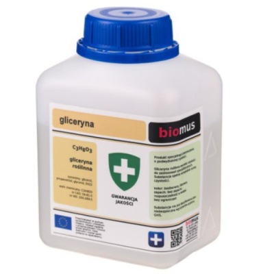 Biomus | Gliceryna roślinna 500g