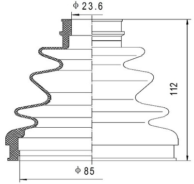 PROTECCIÓN DE MUÑÓN DE DIRECCIÓN NPW:FR-011FR-012 NS-004 NS-009 NPZ:FR-008,HY-508,RV-007,R  