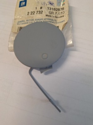 Заглушка фаркоп w бампере перед opel vectra c 13182878 фото №1